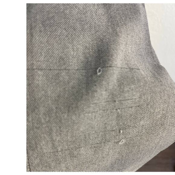 Anne Klein Womens Straight Leg Slacks Pants SIZE 16 Black Gray Classic Career - Picture 5 of 9